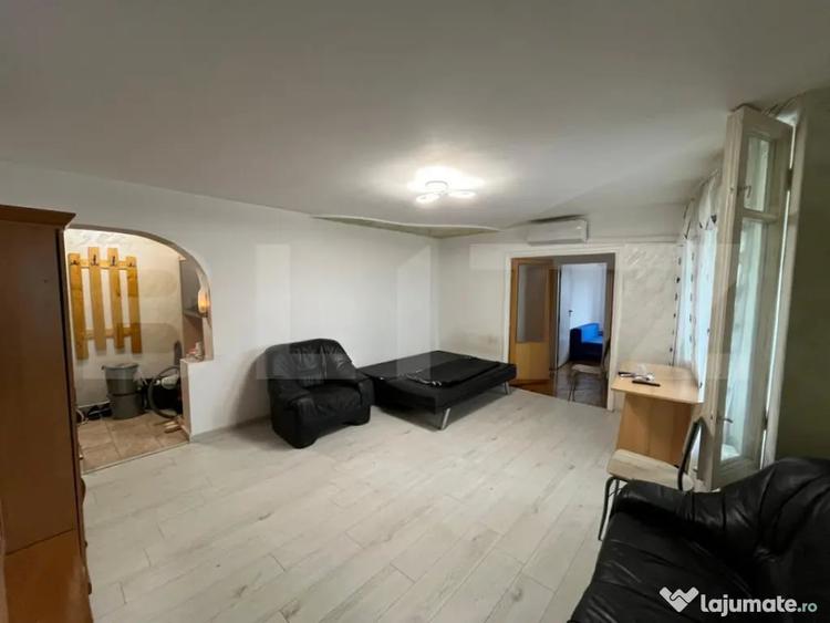 Apartament cu 2 camere nedecomandat, mobilat în Central
