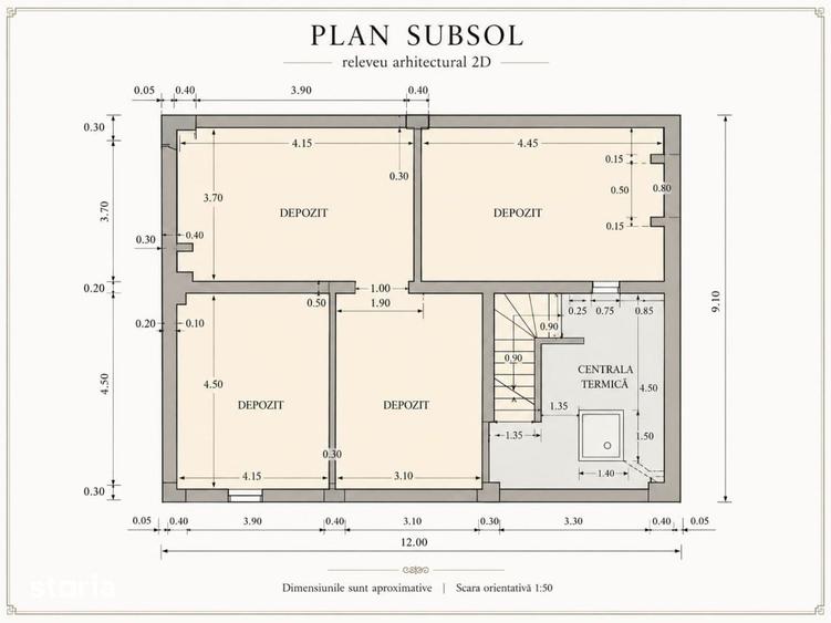 Casă cu 3 camere cu Teren 109 Mp în ICIL