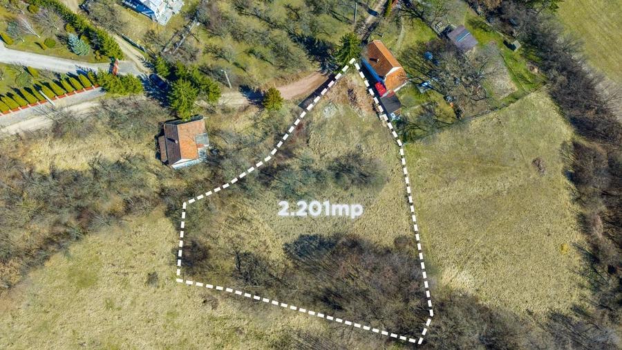 Teren Construcții intravilan de 2201 mp, în Vâlcele