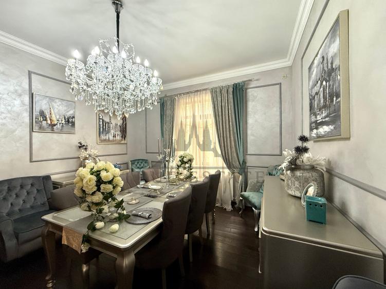 Apartament cu 10 camere decomandat, mobilat în Capitale