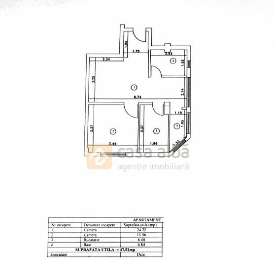 OCAZIE! Nicolina - CUG, bloc nou, 2 camere mobilat & utilat, balcon - 3