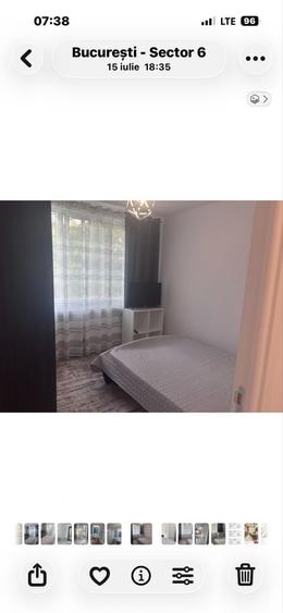 Apartament cu 3 camere semidecomandat în Vlădeni