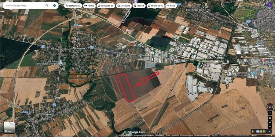 Teren Construcții intravilan de 49666 mp, în Ciorogârla