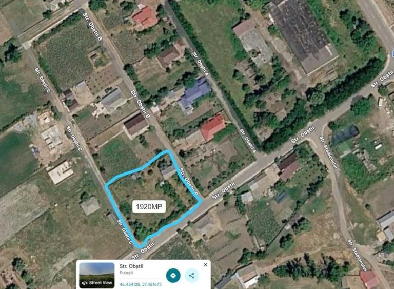 Casă cu 2 camere în Puiești