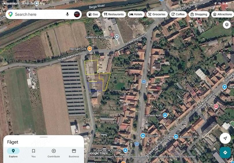 Spațiu comercial, de 3,000 mp, în Făget