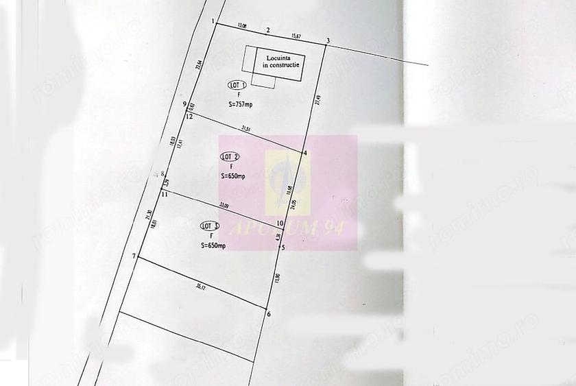 Casă cu Teren 757 Mp în Brebu