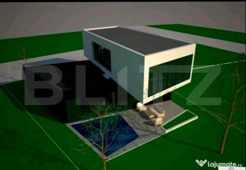 Casă cu 6 camere cu Teren 500 Mp în Lunei