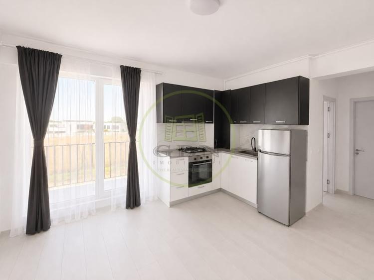 Apartament cu 2 camere semidecomandat, mobilat în Otopeni