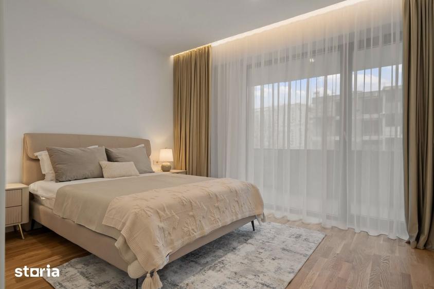 Apartament cu 3 camere, mobilat în Central