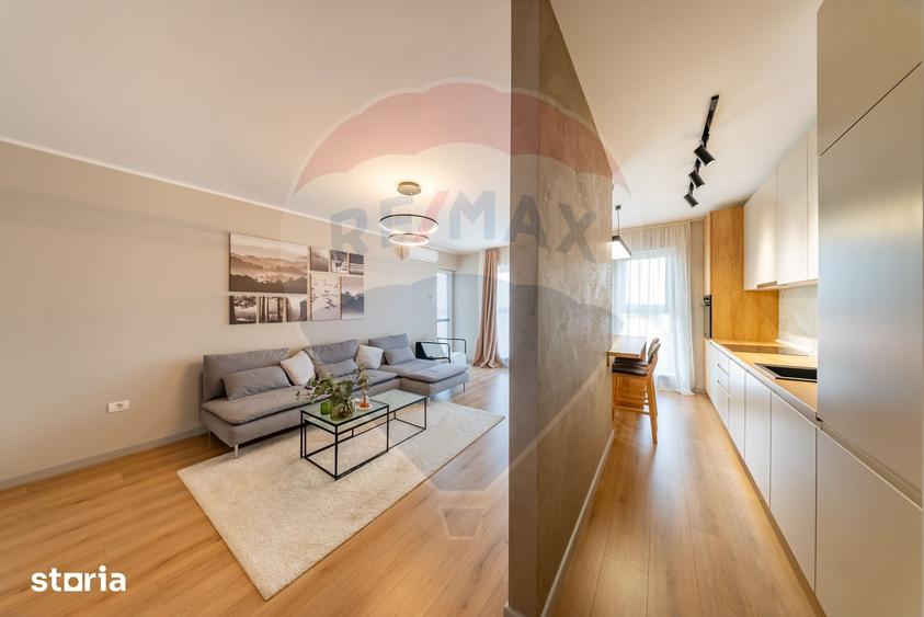 Apartament cu 2 camere în Boul Roșu