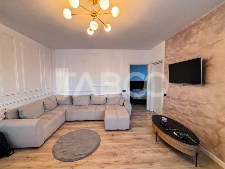Apartament cu 3 camere semidecomandat, mobilat în Florești