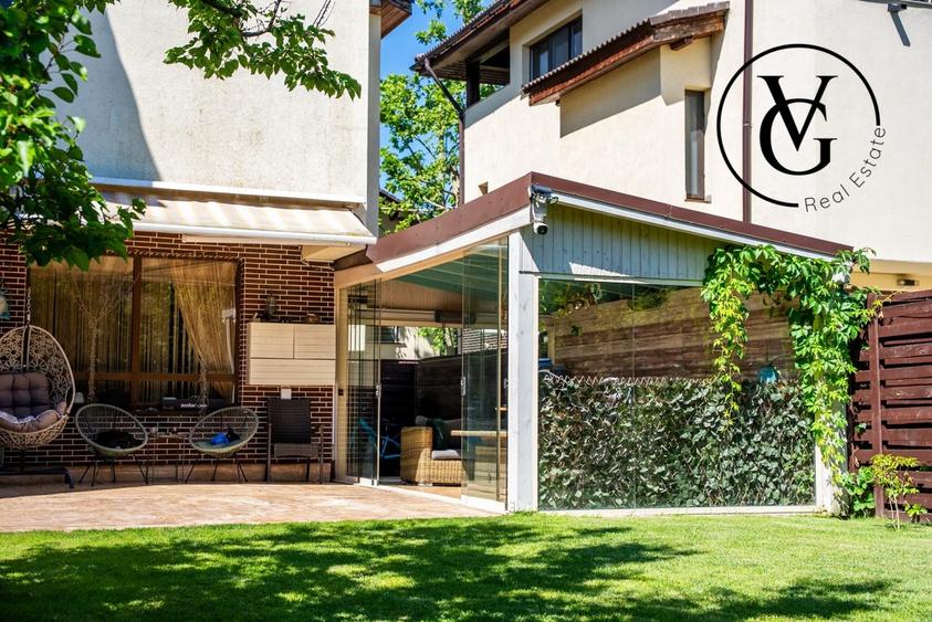 Casă individuală cu 5 camere cu Teren 427 Mp în Corbeanca