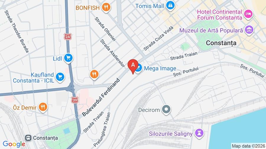 Apartament cu 3 camere semidecomandat, mobilat în Central