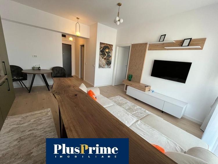 Apartament cu 2 camere semidecomandat, mobilat în Pipera — fotografia 1