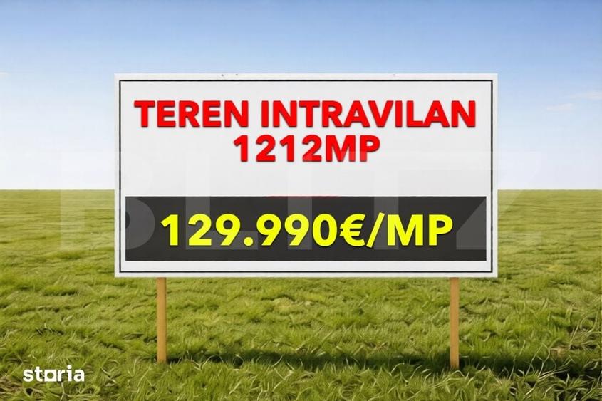 Teren de 1212 mp, în Giroc