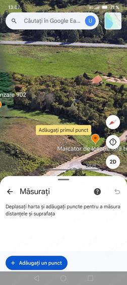 Teren de 902 mp, în Central