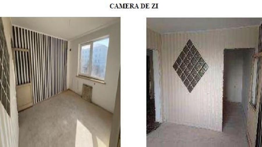 Apartament cu 3 camere semidecomandat în Chercea