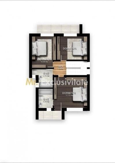 Casă cu 4 camere cu Teren 430 Mp în Micești