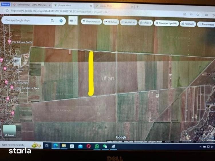 Teren de 1000 mp, în Central