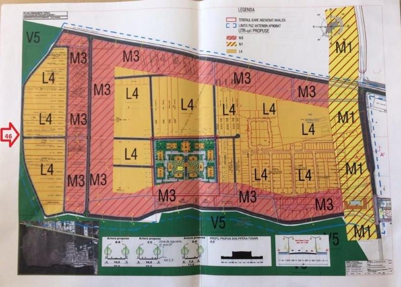 Teren Construcții intravilan de 3200 mp, în Central