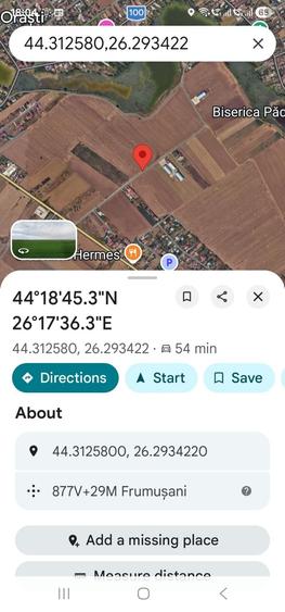Teren agricol 7738mp in zona rurala - 4