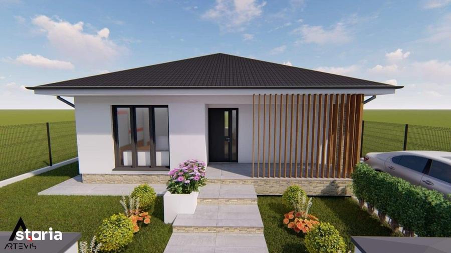 Casă cu 4 camere cu Teren 450 Mp în Central