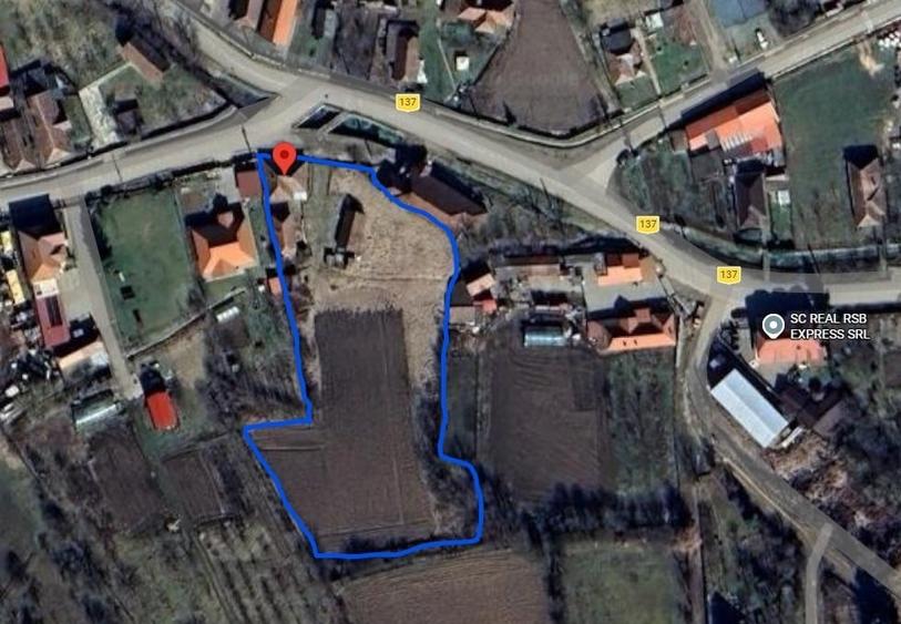 Teren Construcții intravilan de 5800 mp, în Bărdești
