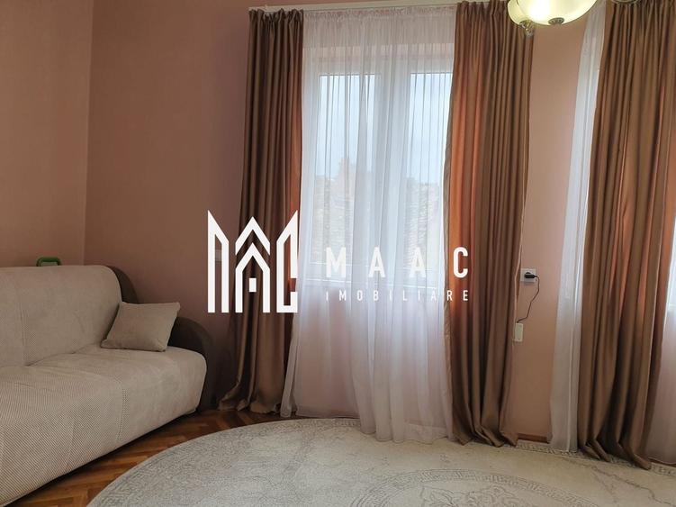 Apartament cu 3 camere decomandat, mobilat în Orașul de Jos