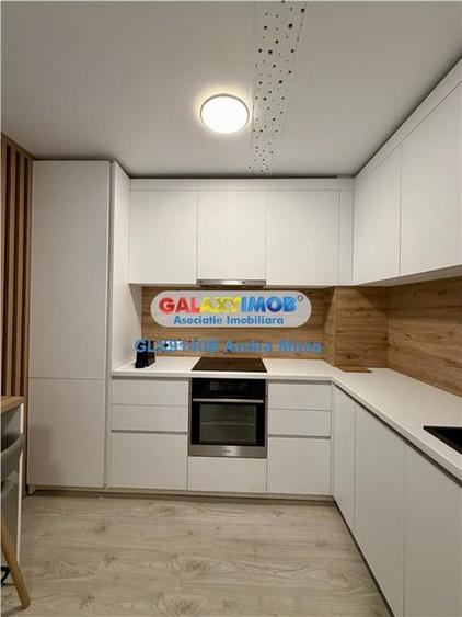 Apartament cu 2 camere semidecomandat, mobilat în Băneasa