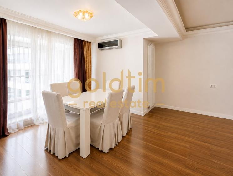 Apartament cu 3 camere semidecomandat, mobilat în Băneasa