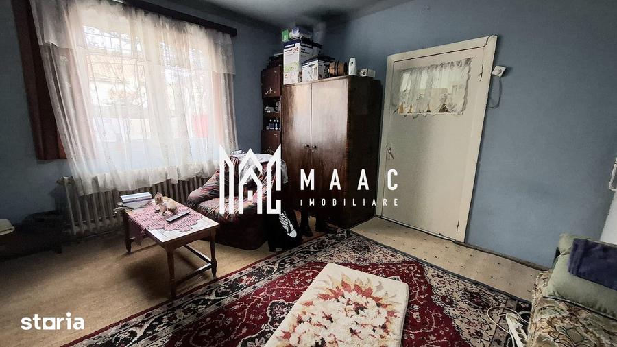 Casă cu 2 camere decomandat cu Teren 113 Mp în Central