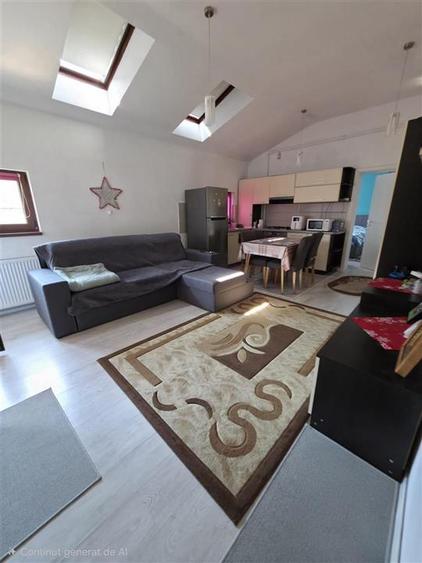 Apartament cu 2 camere decomandat, mobilat în Sânpetru