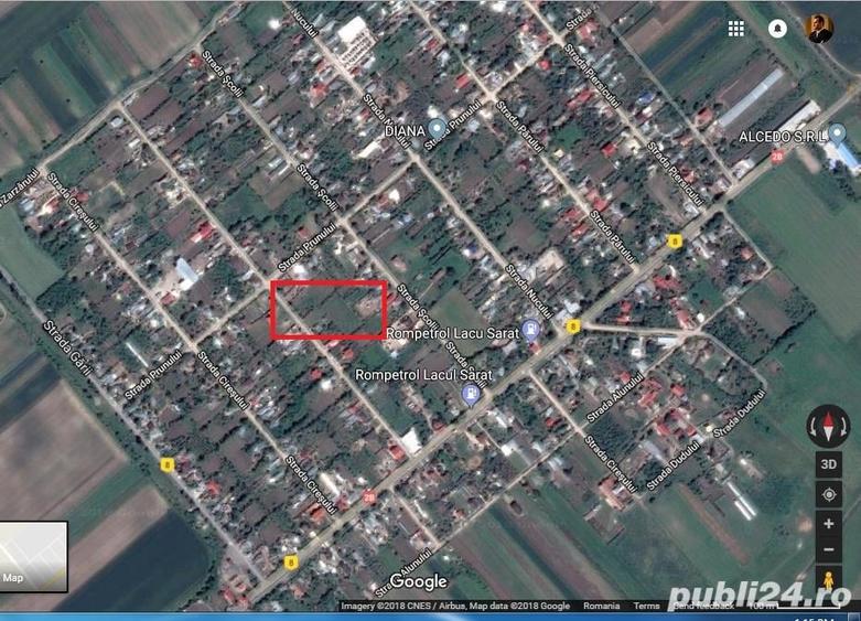 Teren de 3427 mp, în Sud