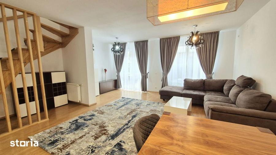 Apartament cu 4 camere, mobilat în Dârste