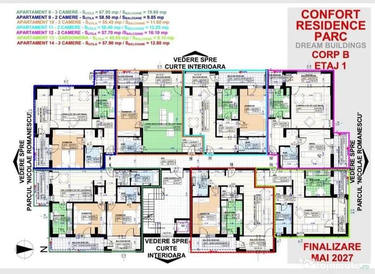 Confort Residence - Parc Romanescu - 10