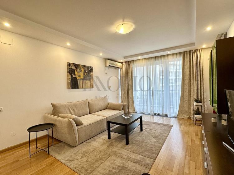 Apartament cu 3 camere, mobilat în Herăstrău