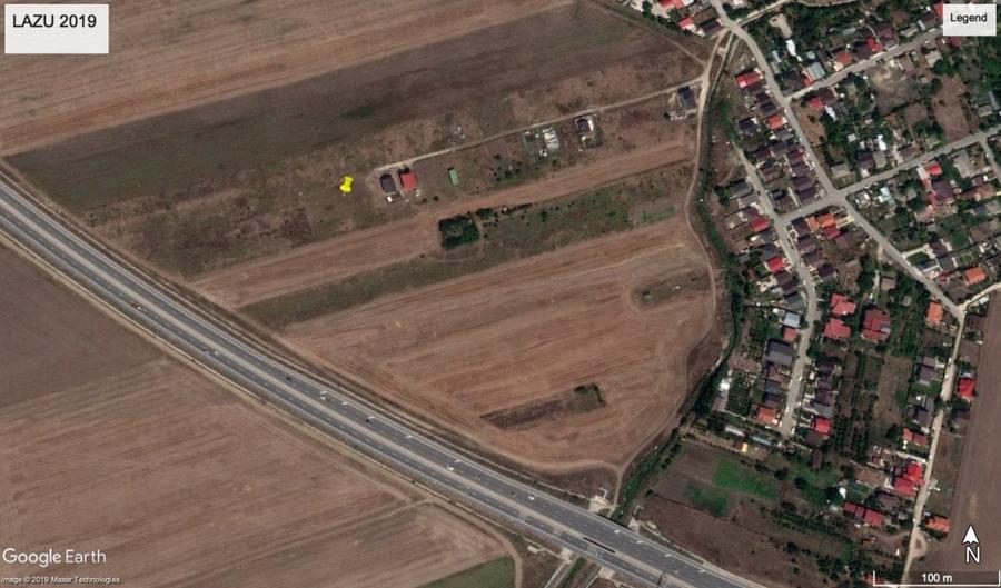 Teren Construcții intravilan de 490 mp, în Lazu