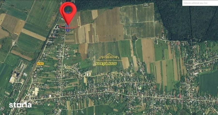 Teren de 10000 mp, în Periș