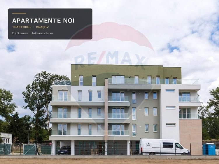 Apartament 3 camere, terasă și balcon, etaj 4 | Tractorul - 3