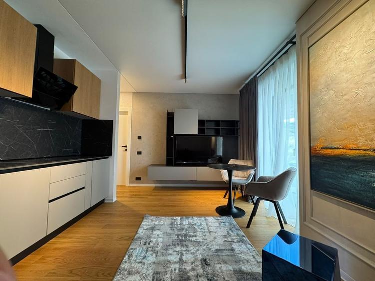 Apartament cu 2 camere semidecomandat, mobilat în Barbu Văcărescu
