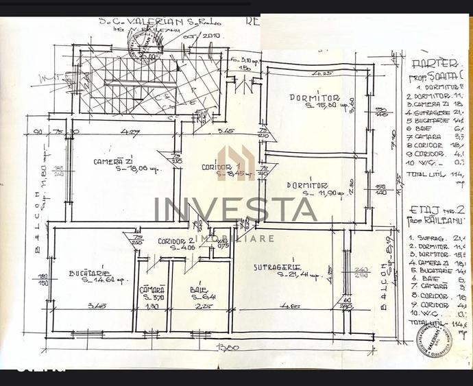 Apartament cu 4 camere decomandat în Gruia