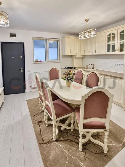 Apartament cu 3 camere semidecomandat, mobilat în Mărăști