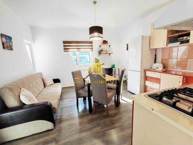 Apartament cu 2 camere semidecomandat, mobilat în Calea Turzii