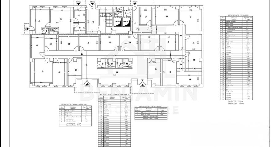 Spațiu comercial, de 530 mp, în George Enescu