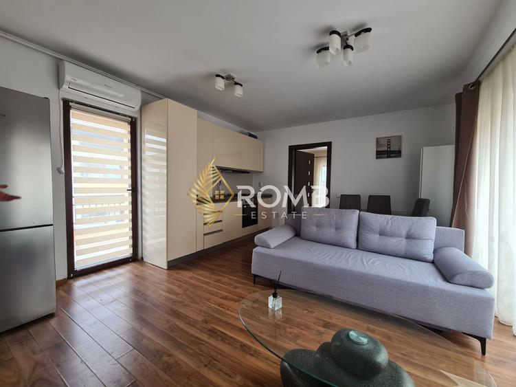 Apartament cu 2 camere semidecomandat, mobilat în Bună Ziua