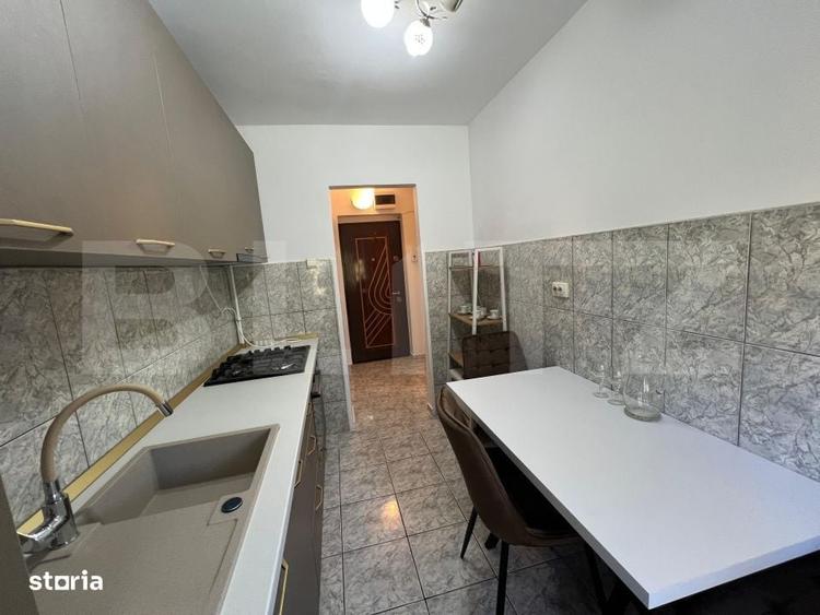 Apartament cu 2 camere semidecomandat în Central