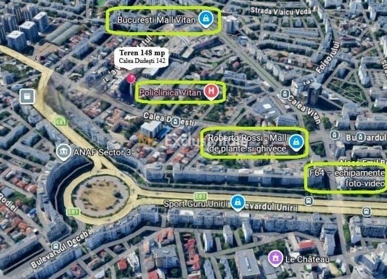 Teren Construcții intravilan de 150 mp, în Dudești