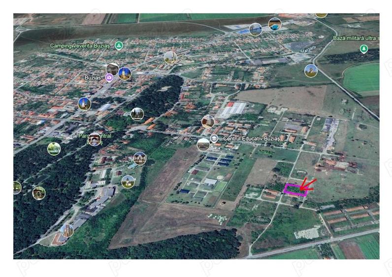Teren 1967 mp Buziaș – Ideal investiție/dezvoltare, 2 fronturi stradale, Parcela - 1
