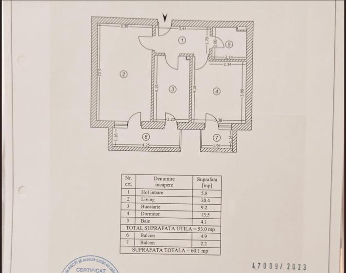 Grand Kristal Residence-doua camere-doua balcoane - 2