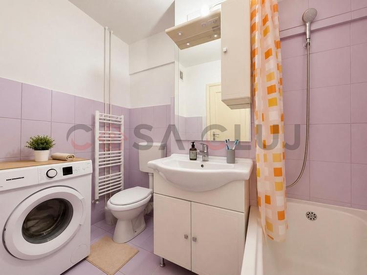Apartament cu 2 camere decomandat, mobilat în Între Lacuri